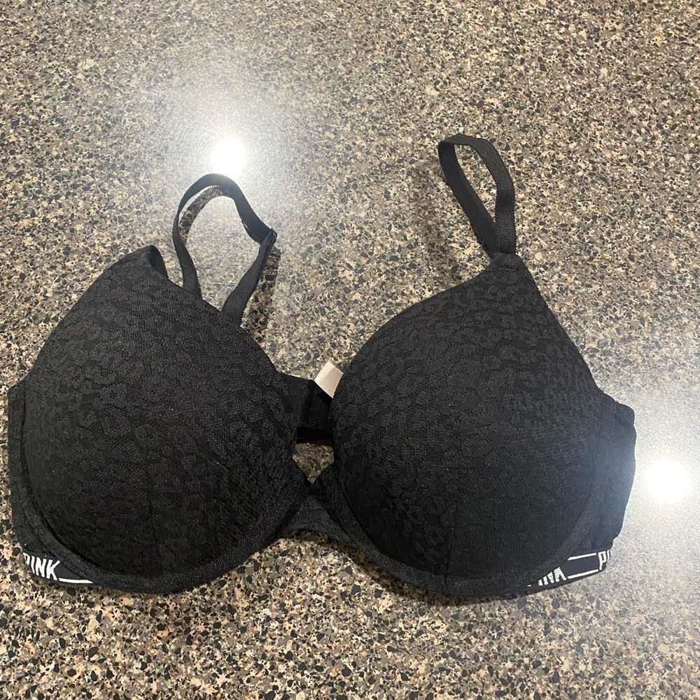Victoria’s Secret Pink bra.